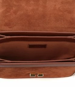 A.P.C. Sac Grace Small Cuir Marron -jerome dreyfuss shop unnamed file 1017