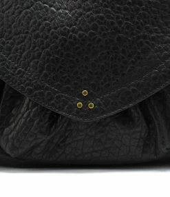 JEROME DREYFUSS Sac Helmut M Cuir Bubble Noir -jerome dreyfuss shop unnamed file 1029