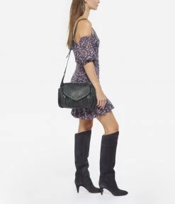 JEROME DREYFUSS Sac Helmut M Cuir Bubble Noir -jerome dreyfuss shop unnamed file 1032