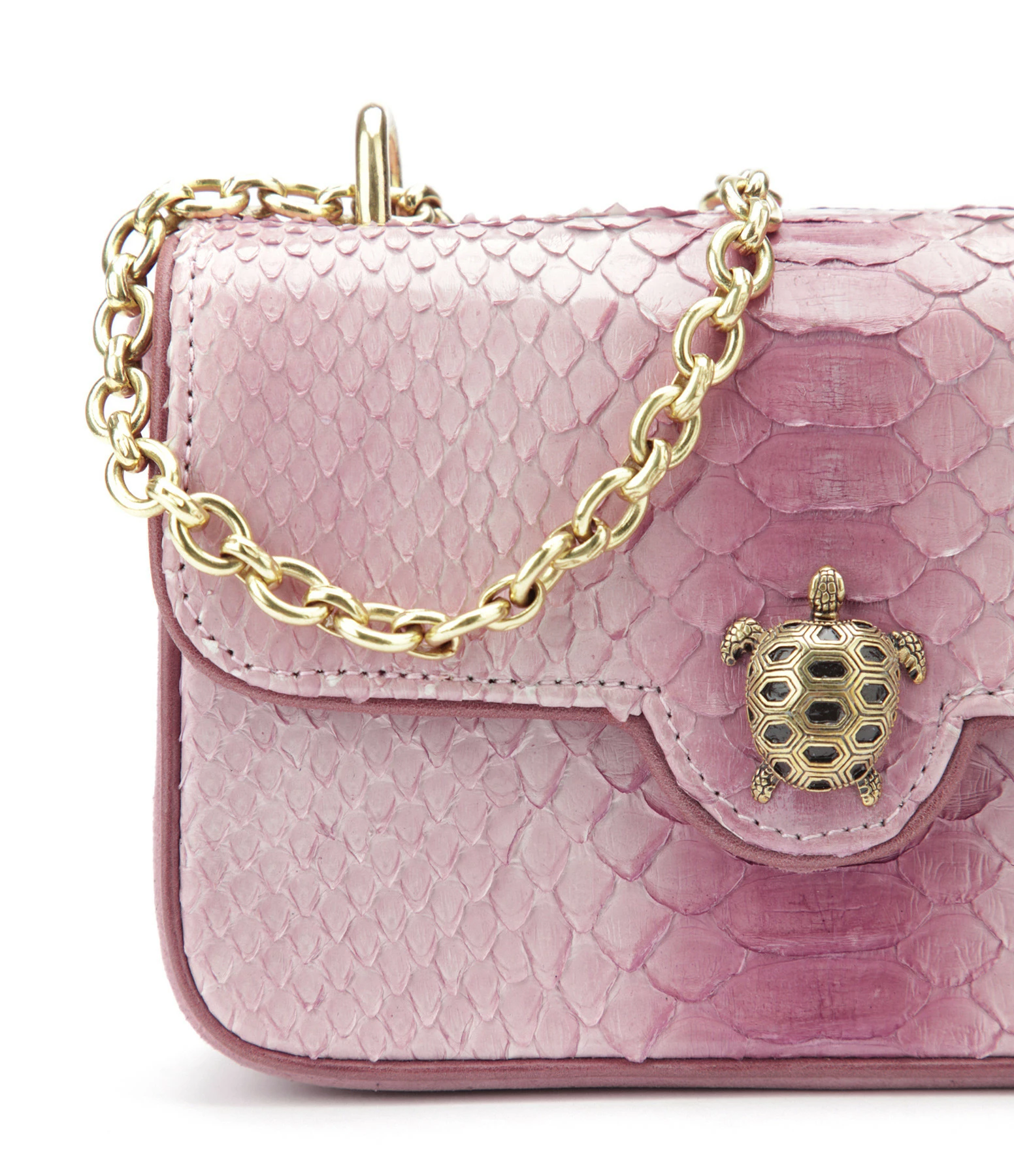 CLARIS VIROT Sac Mini Ava Python Bordeaux Délavé 5 CLARIS VIROT Sac Mini Ava Python Bordeaux Délavé – Image 3