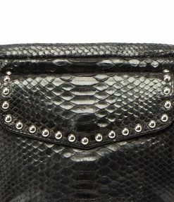 CLARIS VIROT Sac Big Charly Python Clous Noir 11 CLARIS VIROT Sac Big Charly Python Clous Noir -jerome dreyfuss shop unnamed file 1113