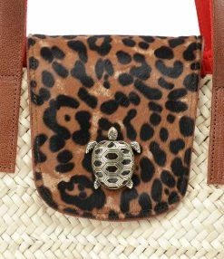 CLARIS VIROT Panier Zoé Mini Cuir Léopard Noisette 11 CLARIS VIROT Panier Zoé Mini Cuir Léopard Noisette -jerome dreyfuss shop unnamed file 112