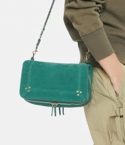 JEROME DREYFUSS Sac Bobi Cuir Suédé Jade 12 JEROME DREYFUSS Sac Bobi Cuir Suédé Jade -jerome dreyfuss shop unnamed file 1126