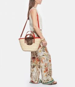 CLARIS VIROT Panier Zoé Mini Cuir Léopard Noisette 13 CLARIS VIROT Panier Zoé Mini Cuir Léopard Noisette -jerome dreyfuss shop unnamed file 114