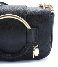 SEE BY CHLOE Sac Chaîne Hana Cuir Grainé Noir 10 SEE BY CHLOE Sac Chaîne Hana Cuir Grainé Noir -jerome dreyfuss shop unnamed file 1152