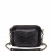 CLARIS VIROT Sac Charly Python Noir Suédé 2 CLARIS VIROT Sac Charly Python Noir Suédé -jerome dreyfuss shop unnamed file 1162