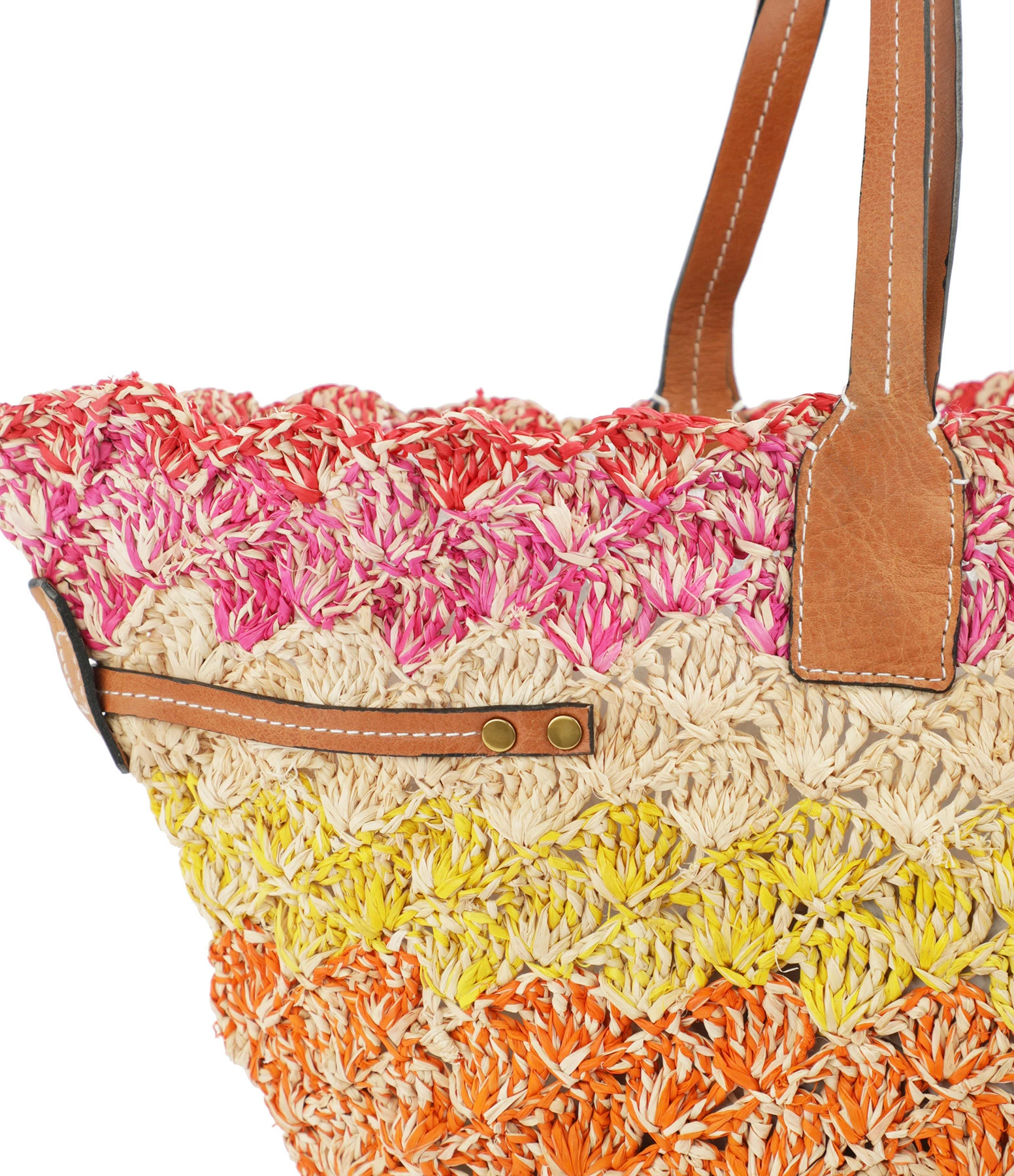 ISABEL MARANT Panier Coiba Raphia Multicolore 6 ISABEL MARANT Panier Coiba Raphia Multicolore – Image 4
