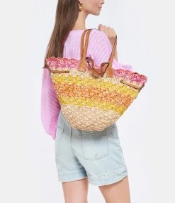 ISABEL MARANT Panier Coiba Raphia Multicolore 12 ISABEL MARANT Panier Coiba Raphia Multicolore -jerome dreyfuss shop unnamed file 119