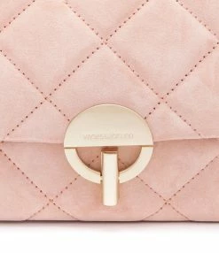VANESSA BRUNO Sac Moon MM Cuir Veau Vieux Rose -jerome dreyfuss shop unnamed file 1194