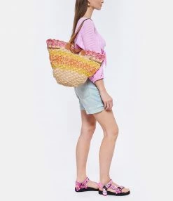 ISABEL MARANT Panier Coiba Raphia Multicolore 13 ISABEL MARANT Panier Coiba Raphia Multicolore -jerome dreyfuss shop unnamed file 120