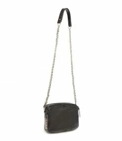 Alternative view of CLARIS VIROT Sac Charly Python Clous Noir
