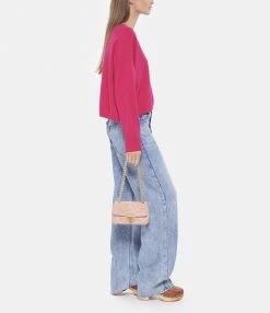 VANESSA BRUNO Sac Nano Moon Cuir Veau Vieux Rose 13 VANESSA BRUNO Sac Nano Moon Cuir Veau Vieux Rose -jerome dreyfuss shop unnamed file 1219