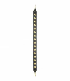 JEROME DREYFUSS Bandoulière Mini Festival Vachette Noir Brass