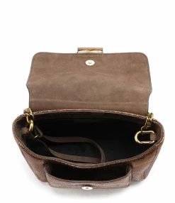 JEROME DREYFUSS Sac Lulu L Cuir Lamé Bronze -jerome dreyfuss shop unnamed file 1249