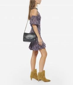 JEROME DREYFUSS Sac Lulu M Cuir Croco Noir -jerome dreyfuss shop unnamed file 1264