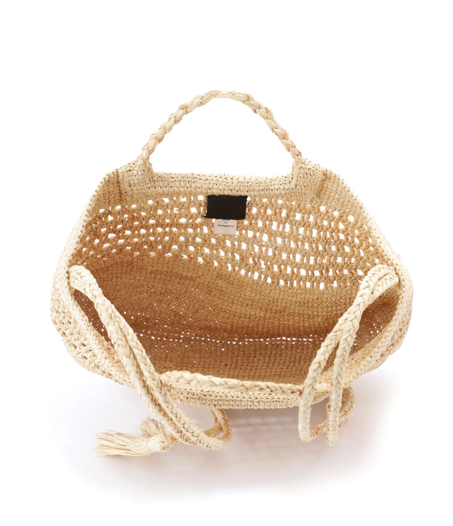 MAISON N.H Sac Mia Raphia Naturel 5 MAISON N.H Sac Mia Raphia Naturel – Image 3
