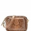 CLARIS VIROT Sac Baby Charly Python Moka -jerome dreyfuss shop unnamed file 1312