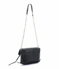 VANESSA BRUNO Sac Clutch Cuir Agneau Noir -jerome dreyfuss shop unnamed file 1337