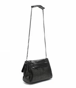 Alternative view of JEROME DREYFUSS Sac Lulu L Cuir Lamé Noir
