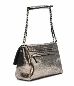 Alternative view of JEROME DREYFUSS Sac Lulu M Cuir Lamé Champa