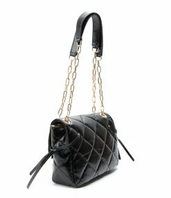 Alternative view of VANESSA BRUNO Sac Moon MM Cuir Vachette Noir