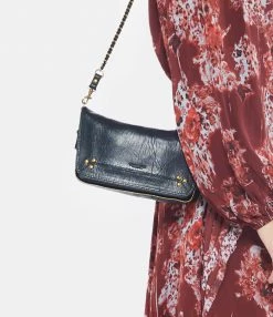 JEROME DREYFUSS Sac Bobi S Cuir Froissé Noir 12 JEROME DREYFUSS Sac Bobi S Cuir Froissé Noir -jerome dreyfuss shop unnamed file 1393