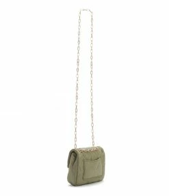 Alternative view of VANESSA BRUNO Sac Nano Moon Kaki
