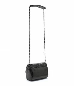 JEROME DREYFUSS Sac Lulu S Cuir Lamé Noir -jerome dreyfuss shop unnamed file 1430