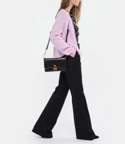 ZADIG & VOLTAIRE Sac ZV Initiale La Clutch Cuir Noir 15 ZADIG & VOLTAIRE Sac ZV Initiale La Clutch Cuir Noir -jerome dreyfuss shop unnamed file 1455