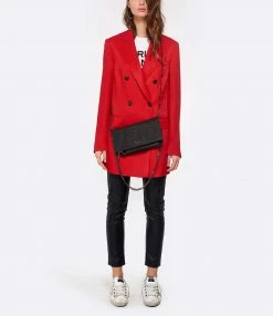 Alternative view of ZADIG & VOLTAIRE Sac Rock Savage Cuir Noir