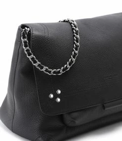 JEROME DREYFUSS Sac Lulu M Cuir Noir Silver 16 JEROME DREYFUSS Sac Lulu M Cuir Noir Silver -jerome dreyfuss shop unnamed file 1480