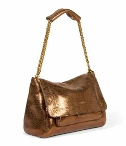JEROME DREYFUSS Sac Lulu M Cuir Lamé Bronze 11 JEROME DREYFUSS Sac Lulu M Cuir Lamé Bronze -jerome dreyfuss shop unnamed file 1492