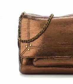 JEROME DREYFUSS Sac Lulu M Cuir Lamé Bronze 13 JEROME DREYFUSS Sac Lulu M Cuir Lamé Bronze -jerome dreyfuss shop unnamed file 1494