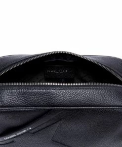 Alternative view of GOLDEN GOOSE Sac Star Cuir Matelassé Étoile Noir