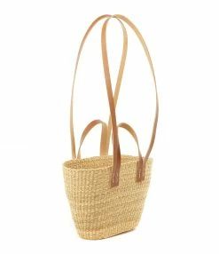 Alternative view of A.P.C. Panier Jane Small Raphia Naturel, Collaboration A.P.C X Jane Birkin