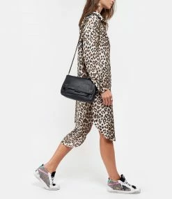 JEROME DREYFUSS Sac Lulu M Cuir Grainé Noir Brass -jerome dreyfuss shop unnamed file 1534