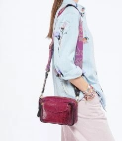 CLARIS VIROT Sac Charly Lézard Endek Violet 12 CLARIS VIROT Sac Charly Lézard Endek Violet -jerome dreyfuss shop unnamed file 1554
