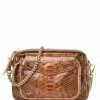 CLARIS VIROT Sac Charly Python Moka -jerome dreyfuss shop unnamed file 1589