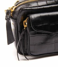Sac Baby Charly Cuir Embossé Croco Noir, Collaboration Lulli X Claris Virot 10 Sac Baby Charly Cuir Embossé Croco Noir, Collaboration Lulli X Claris Virot -jerome dreyfuss shop unnamed file 1598