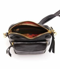 Sac Baby Charly Cuir Embossé Croco Noir, Collaboration Lulli X Claris Virot 11 Sac Baby Charly Cuir Embossé Croco Noir, Collaboration Lulli X Claris Virot -jerome dreyfuss shop unnamed file 1599