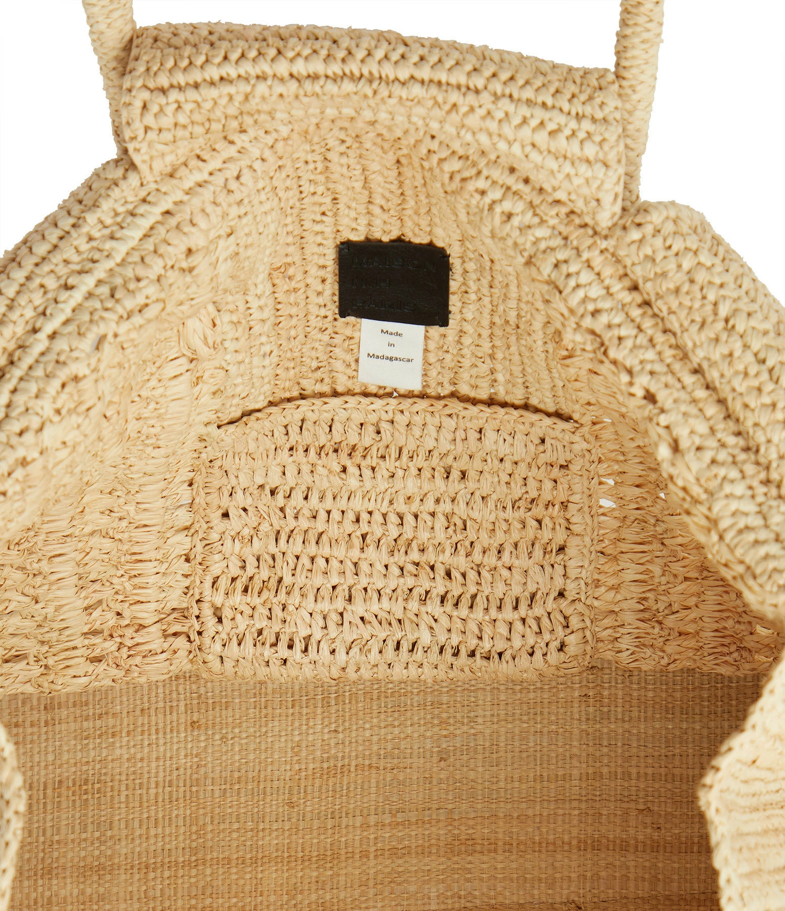 MAISON N.H Sac Dahlia Mini Raphia Naturel 5 MAISON N.H Sac Dahlia Mini Raphia Naturel – Image 3