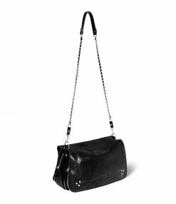 JEROME DREYFUSS Sac Bobi L Cuir Lamé Noir 9 JEROME DREYFUSS Sac Bobi L Cuir Lamé Noir -jerome dreyfuss shop unnamed file 1620