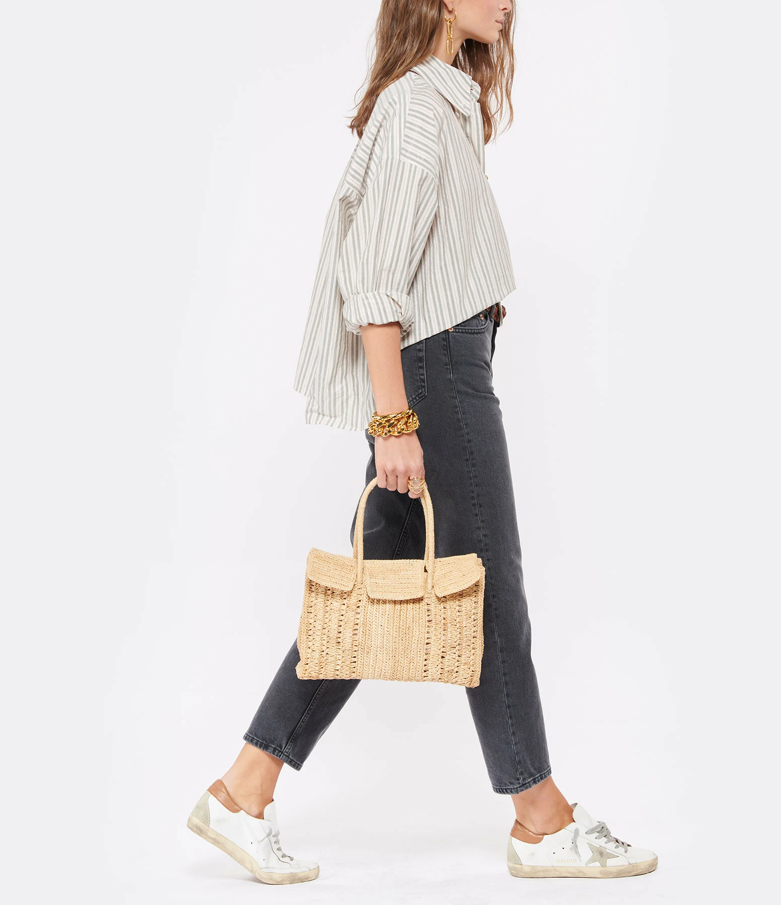 MAISON N.H Sac Dahlia Mini Raphia Naturel 8 MAISON N.H Sac Dahlia Mini Raphia Naturel – Image 6