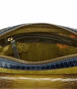 CLARIS VIROT Sac Big Charly Lézard Python Navy Kaki Moutarde 10 CLARIS VIROT Sac Big Charly Lézard Python Navy Kaki Moutarde -jerome dreyfuss shop unnamed file 1648