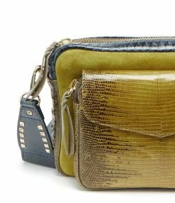 CLARIS VIROT Sac Big Charly Lézard Python Navy Kaki Moutarde 11 CLARIS VIROT Sac Big Charly Lézard Python Navy Kaki Moutarde -jerome dreyfuss shop unnamed file 1649