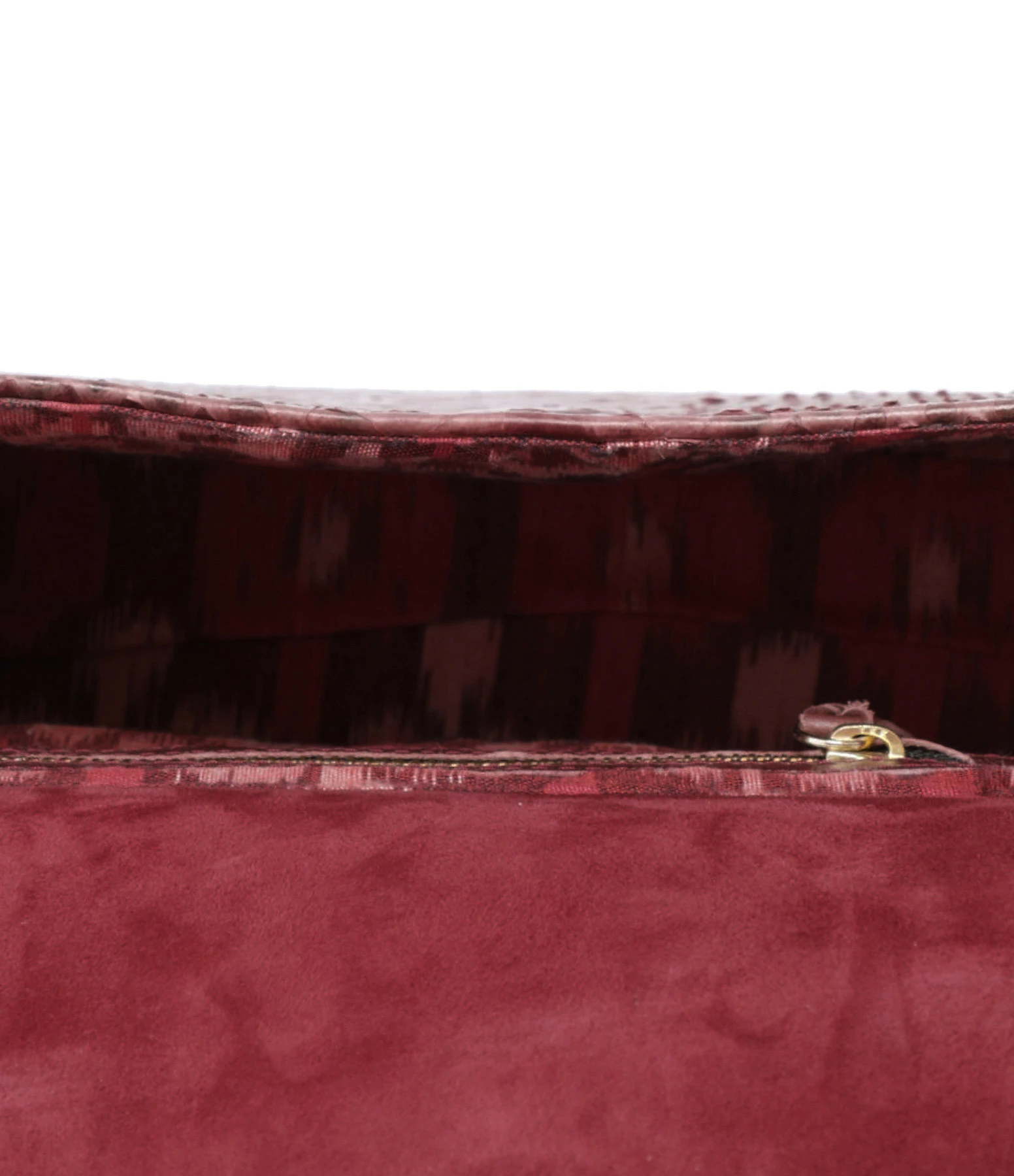 CLARIS VIROT Sac Big Ava Scarabée Python Bordeaux 5 CLARIS VIROT Sac Big Ava Scarabée Python Bordeaux – Image 3
