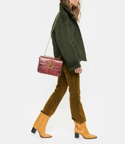 CLARIS VIROT Sac Big Ava Scarabée Python Bordeaux 13 CLARIS VIROT Sac Big Ava Scarabée Python Bordeaux -jerome dreyfuss shop unnamed file 1668