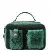 CLARIS VIROT Sac César Python Menthe -jerome dreyfuss shop unnamed file 1680