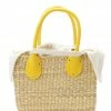 MUUN Panier Charles Naturel Jaune -jerome dreyfuss shop unnamed file 17
