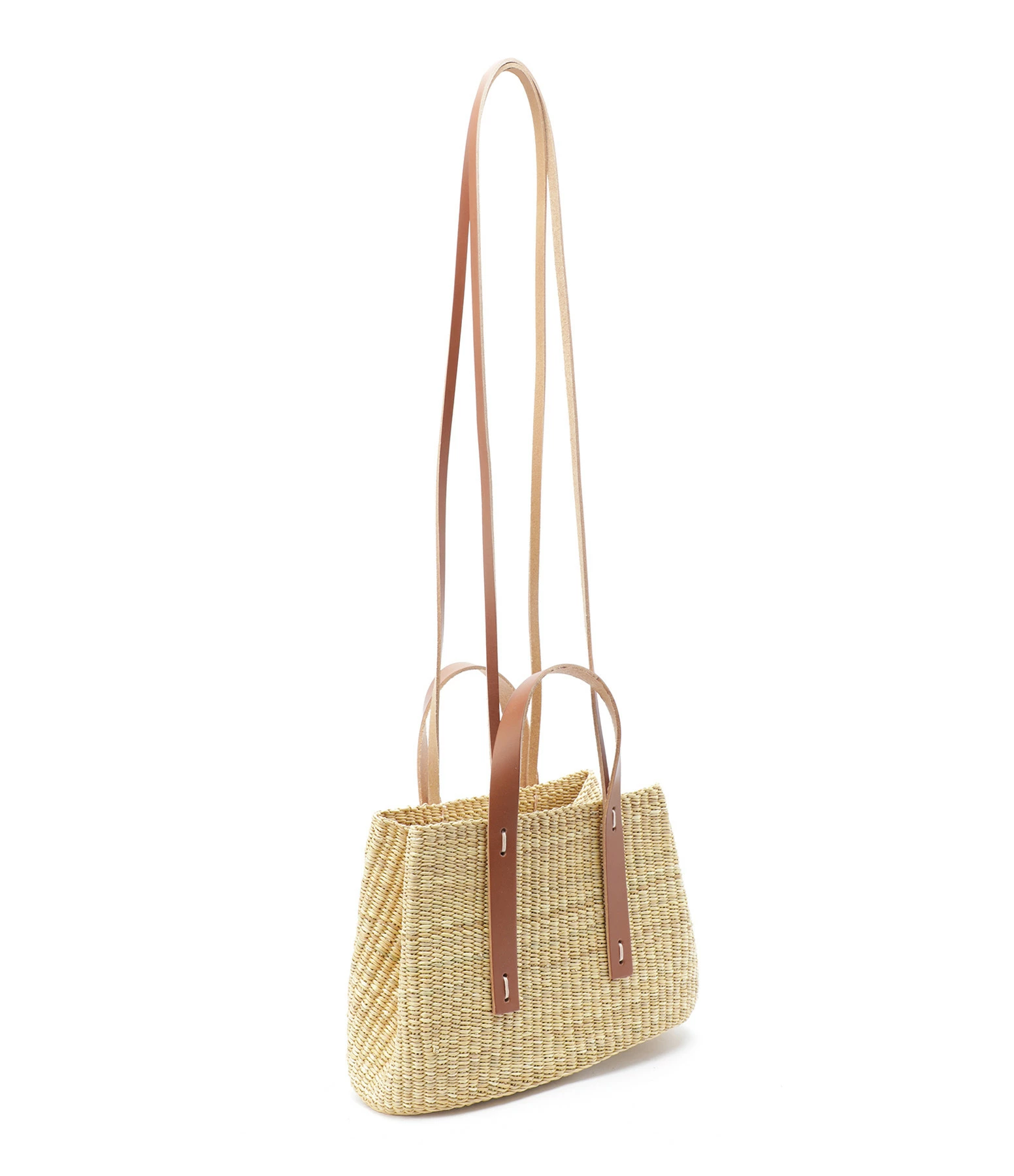 MUUN Panier Jeanne Naturel Marron 4 MUUN Panier Jeanne Naturel Marron – Image 2